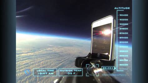 iPhone 6 in Space! HD balloon flight to 101,000 Feet by UAG